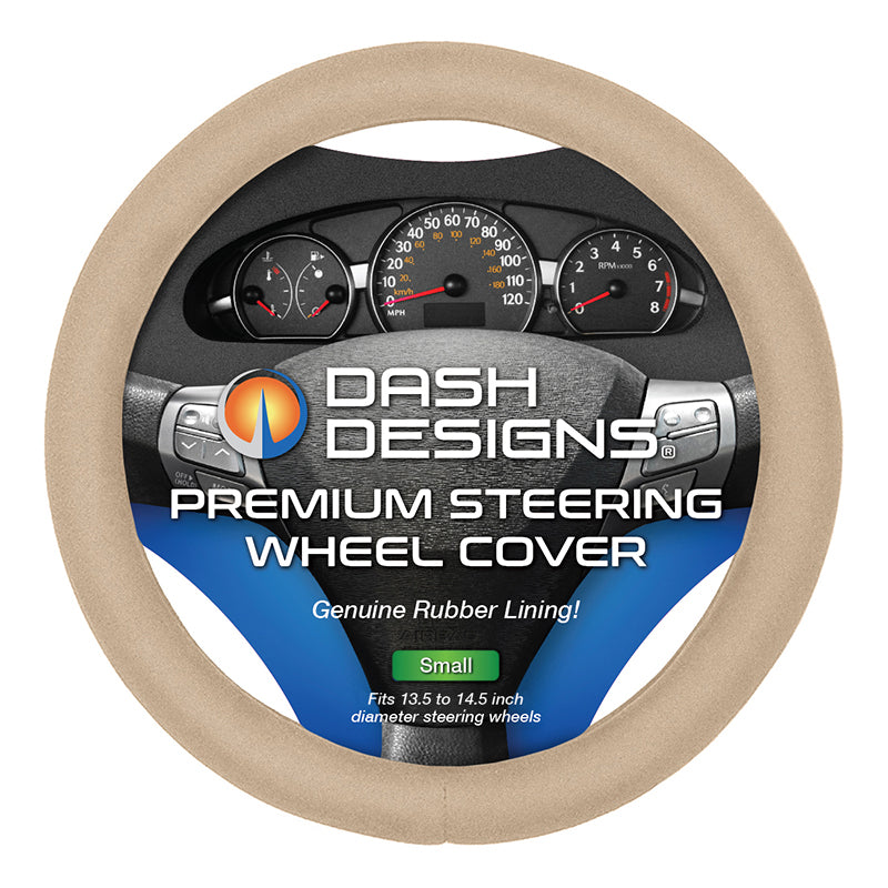 Ultra Plush Tan Small steering wheel cover