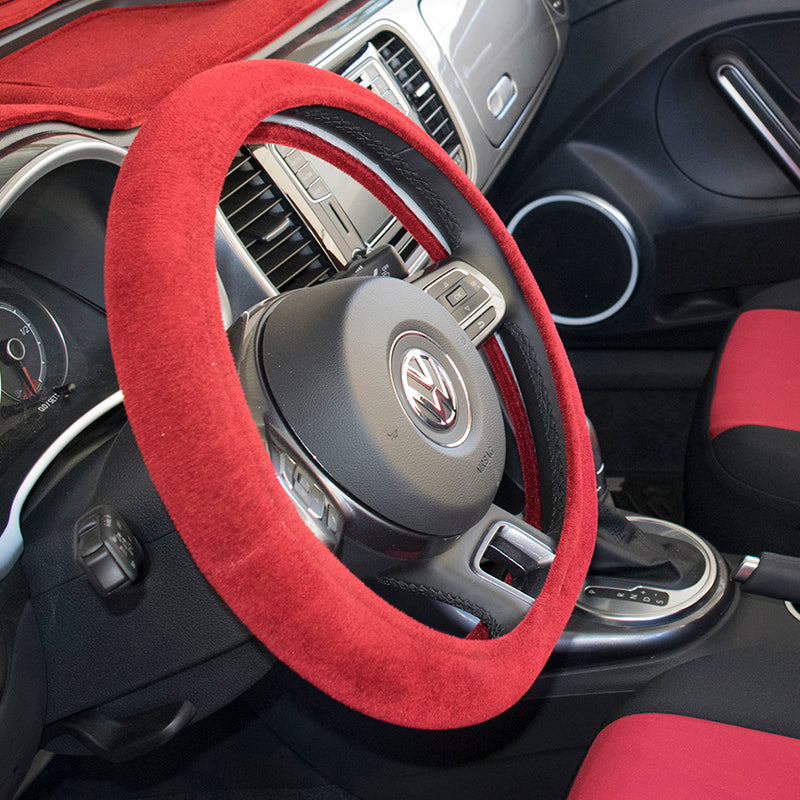 Grip&Go™ Velour Stretch-On Steering Wheel Cover