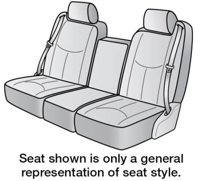 Dash Designs - 2001 GMC SIERRA 1500 HD SEAT COVER FRONT BENCH