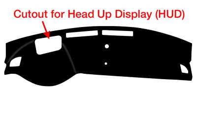 Dash Designs - 2019 KIA STINGER DASH COVER