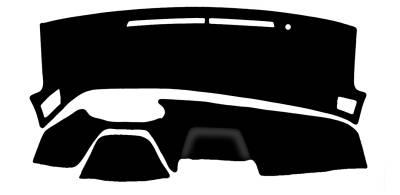 Dash Designs - 2023 TOYOTA Prius DASH COVER