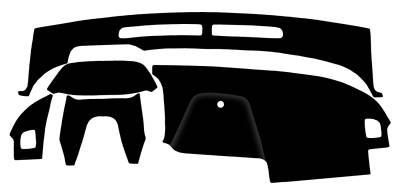 Dash Designs - 2023 TOYOTA BZ4X DASH COVER