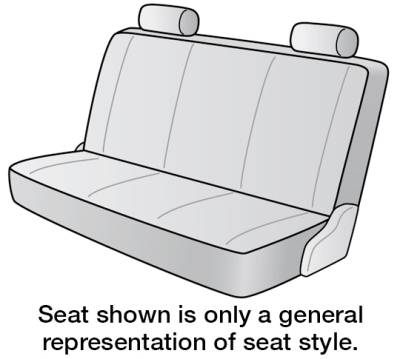 Dash Designs - 1996 GMC Yukon SEAT COVER 2ND ROW BENCH