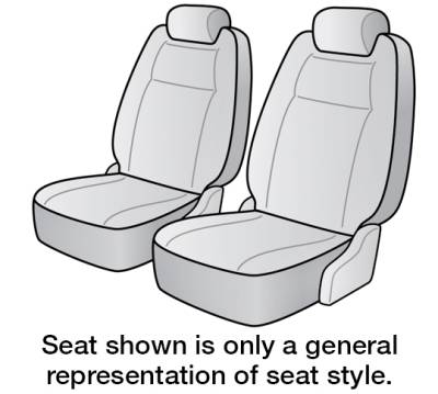 Dash Designs - 2021 TOYOTA Sienna SEAT COVER 1ST ROW BUCKETS