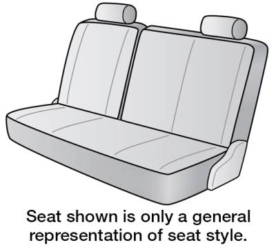 Dash Designs - 2005 CHEVROLET Classic SEAT COVER 2ND ROW BENCH