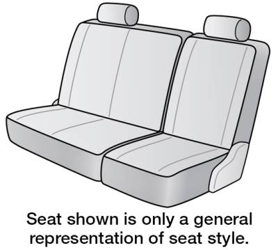 Dash Designs - 1998 CHEVROLET Venture SEAT COVER 2ND ROW BENCH