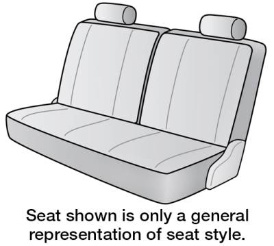 Dash Designs - 1996 HONDA Civic SEAT COVER 2ND ROW BENCH