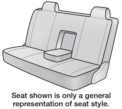 Dash Designs - 2000 NISSAN Maxima SEAT COVER 2ND ROW BENCH