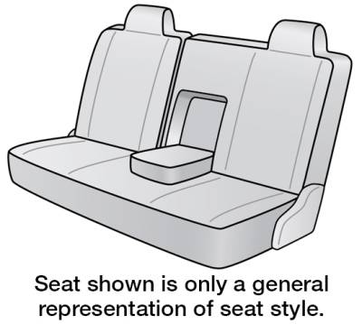 Dash Designs - 2013 NISSAN Sentra SEAT COVER 2ND ROW BENCH