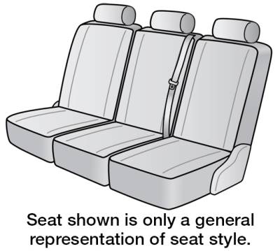 Dash Designs - 2004 TOYOTA Sienna SEAT COVER 2ND ROW BENCH