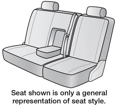 Dash Designs - 2013 TOYOTA Venza SEAT COVER 2ND ROW BENCH