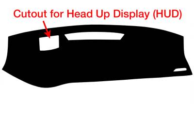 2021 CADILLAC XT4 DASH COVER