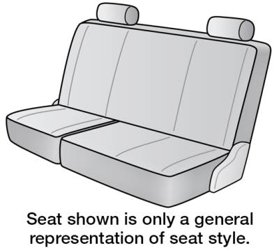 2023 GMC Sierra 1500 SEAT COVER 2ND ROW BENCH