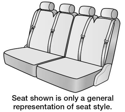 2024 FORD TRANSIT SEAT COVER 2ND ROW BENCH