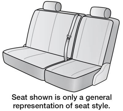 2010 CHEVROLET HHR SEAT COVER 2ND ROW BENCH