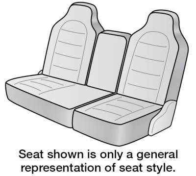 2019 FORD F650 SEAT COVER 1ST ROW BENCH