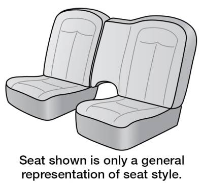 1998 SATURN SC1 SEAT COVER 2ND ROW BENCH